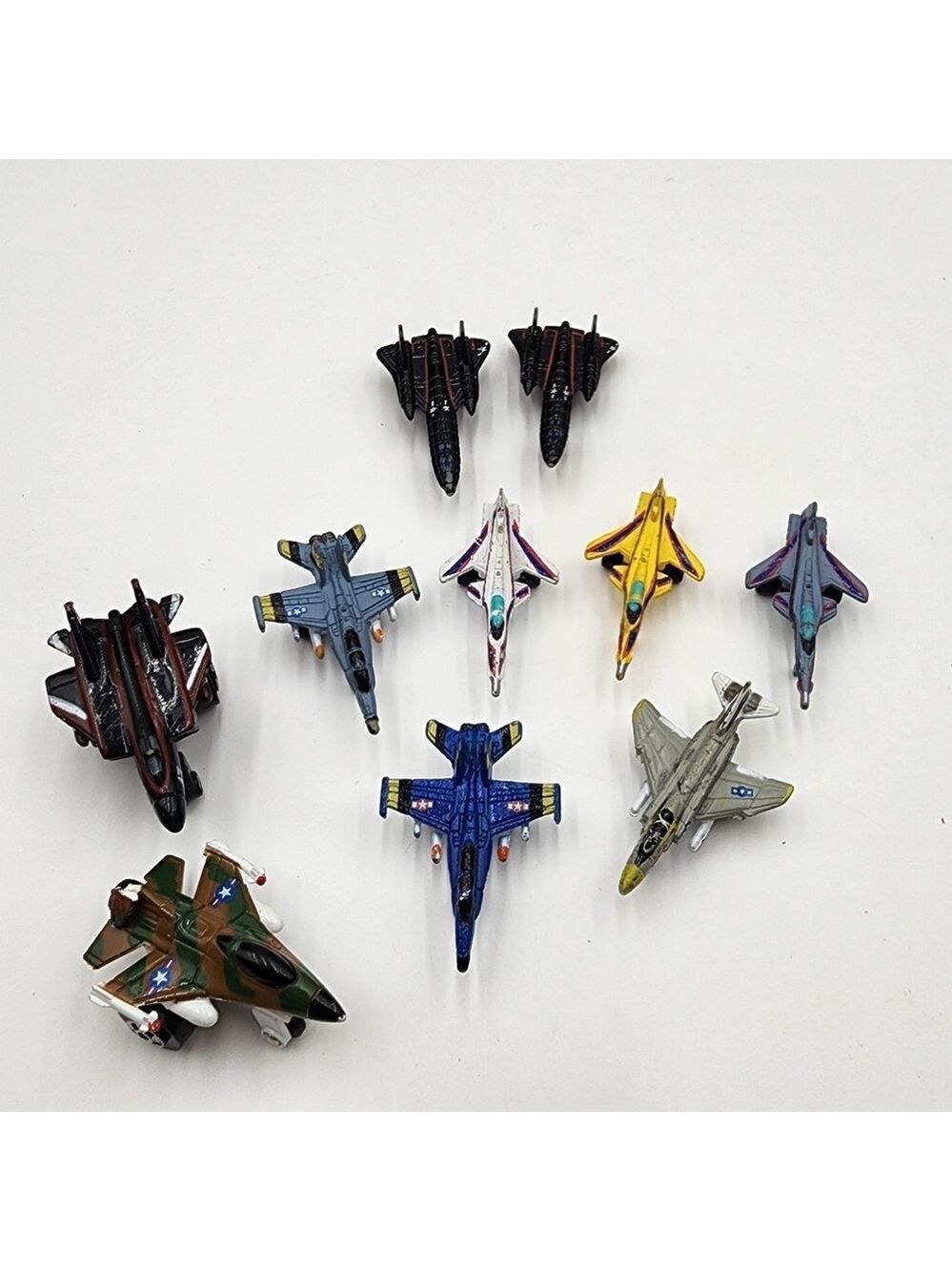 Vintage Galoob & Road Champ Mini Jets 87 & 88